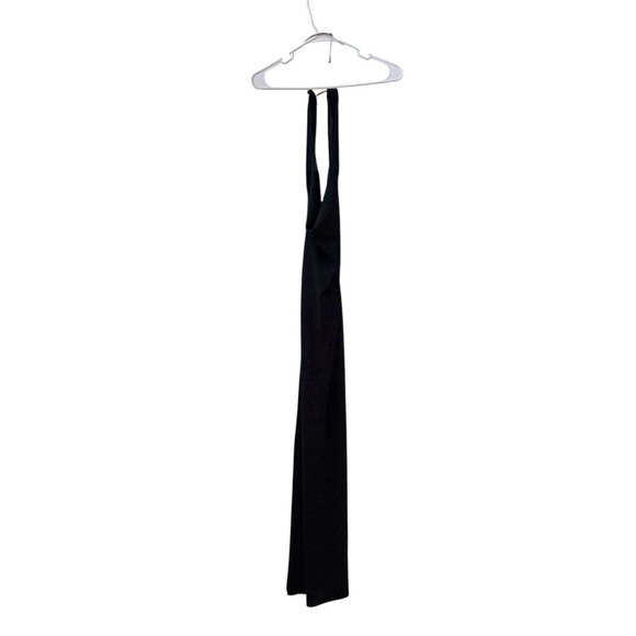 🆕 AYA MUSE Eryn Knit Butterfly Cutout Maxi Dress Black Sz M - Picture 5 of 7